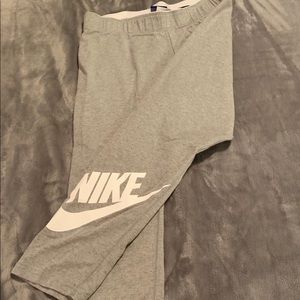 Gray Nike leggings